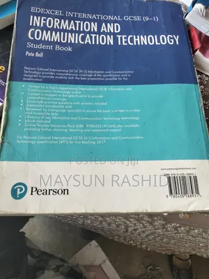 IGCSE Edexcel Information Communication Technology Textbook