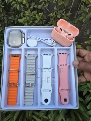 T900 Ultra Smart Watch - Nyeusi