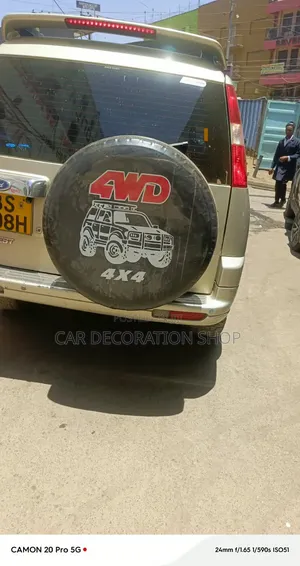 Kifuniko cha Tairi ya Akiba ya Gari 15/16/17 Inch - Kina Kinga ya Ngozi ya PVC