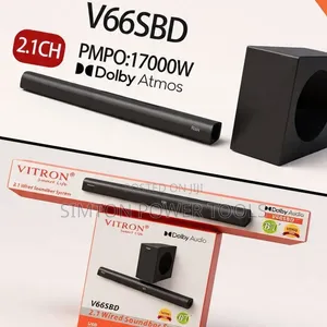 Vitron Smart Life V66SBD 2.1 Channel Wired Soundbar System