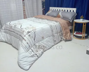 Cotton Printed Binded Double Sided Duvet Set | 6x7