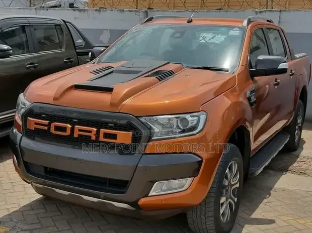 Ford Ranger Wildtrak 2018 Rangi ya Chungwa - 1