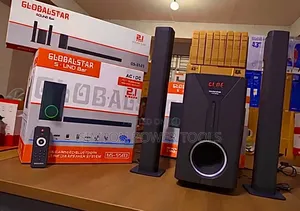 Globalstar V527 2.1 Channel Tall Boy Subwoofer System