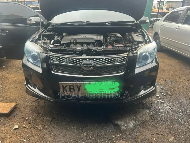 Toyota Corolla Fielder 2006 Nyeusi - 1