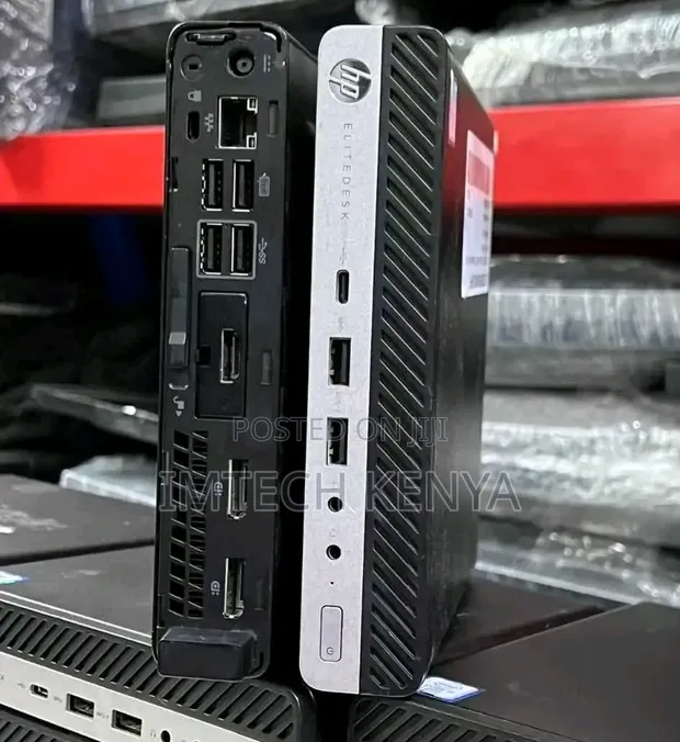 HP EliteDesk 800 G3 Desktop PC - Core i5, 8GB RAM, 256GB SSD - 1