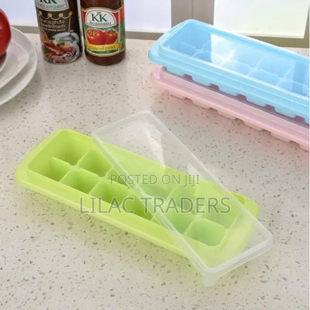 BPA-Free Ice Cube Tray (12 Cubes) - 1