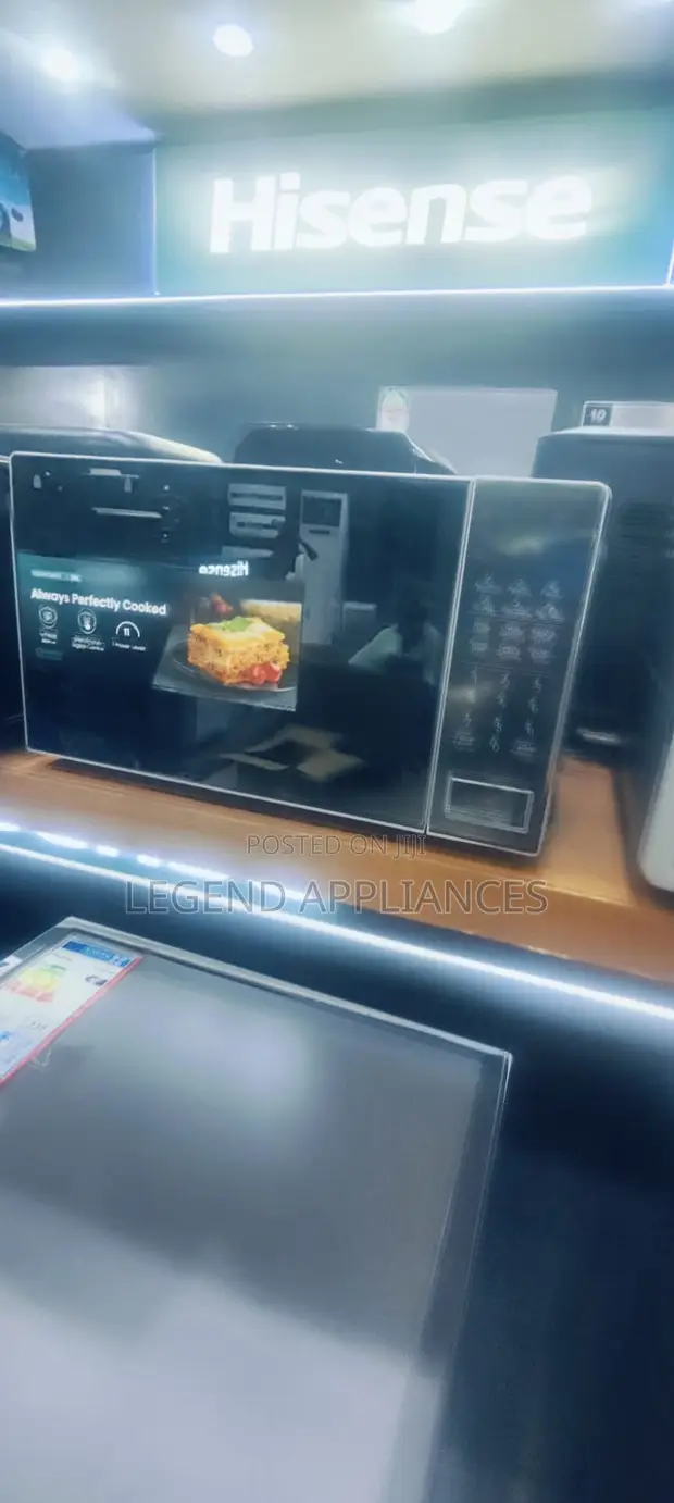 Hisense 20L Digital Microwave Oven - 700W Premium Silver - 1