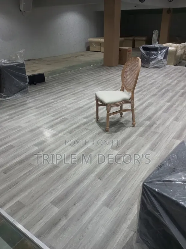 Premium Wooden Flooring (Mkeka wa Mbao) - LVT & SPC Options - 1