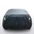 Quality Universal Black Car Cover | Fleece Lined | Reflector Strips - 5