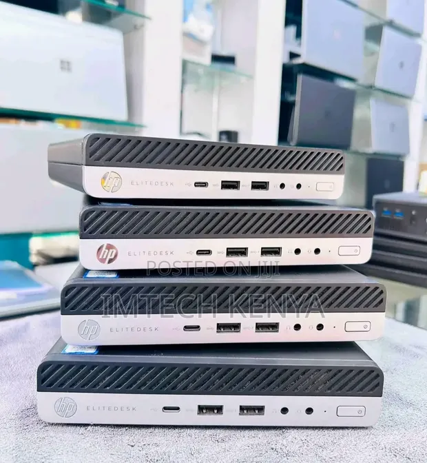 Kompyuta ya HP EliteDesk 800 G3 Desktop - Core i5, 8GB RAM, 500GB HDD - 1