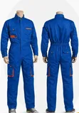 Coveralls za Viwandani Zinazodumu - Bluu & Mzeituni - 2