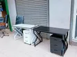 Brand New 1.2m Office Desk with Metallic Frame - 2