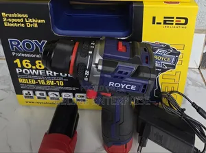 Royce 16.8V Cordless Drill - Mpya Kabisa