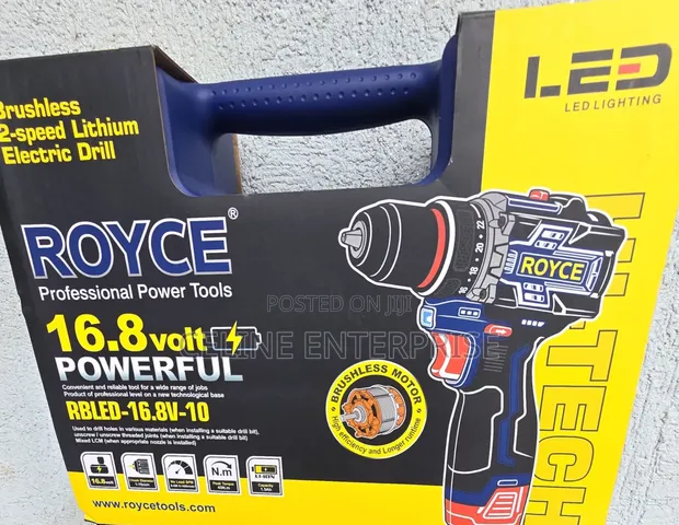 Royce 16.8V Rechargeable Power Drill - 1