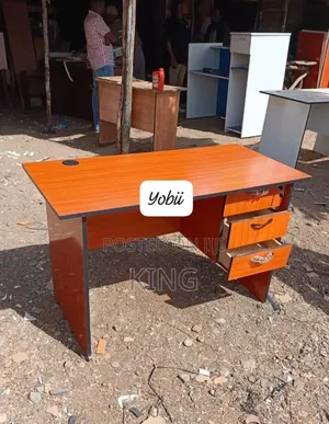 Modern Wooden Manager Desk with Drawer