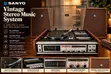 Sanyo G-2601ka Player ya LP na Kaseti ya Zamani - 3