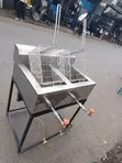 Kikaango cha Gesi cha Kibiashara chenye Nafasi Mbili - 3