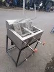 Kikaango cha Gesi cha Kibiashara chenye Nafasi Mbili - 4