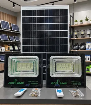 JSOT Super Solar 2-in-1 300W+300W Floodlight System