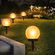 6-Piece Solar Garden Lamp Set - Outdoor Pathway Lights - 3