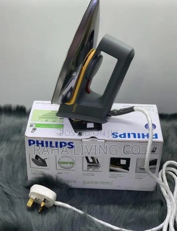 Philips 1000W Dry Iron Box - Mpya Kabisa - 1