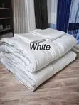 Plain White Duvet Set | 6x6 | 4pc Complete - 4