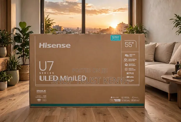 Hisense 55" U7 Series ULED Mini-LED Pro TV - 1