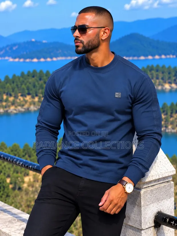 Sweatshirt ya Kipekee ya Kiume - 1