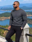 Sweatshirt ya Kipekee ya Kiume - 4