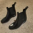 Lady Gumboots za Chelsea za Kuzuia Maji - Nyeusi - 1