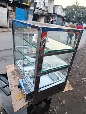 Three Layer Food/Chips Display Warmer