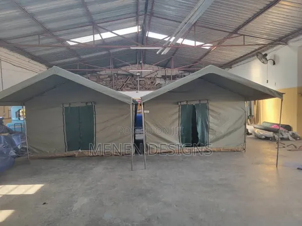 Jangwani Canvas Hema la Safari la Kulala la Ripstop la Kazi Nzito - 1