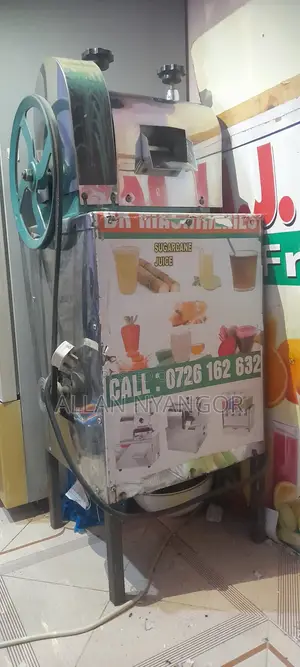 Mashine ya Kutolea Juisi ya Miwa (Umeme na Mwongozo)