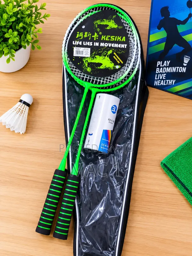 Durable Badminton Racket for Training & Games - 1