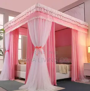 Canopy 4 Stand Mosquito Net | 6x6 | Stainless Steel Bracket