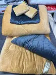 TC Warm Velvet Duvet Set | 6x6, 6x7 | Fleece Bedsheet | 4 Colours - 4