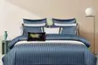 Luxury Cotton Striped Duvet Cover Set | 6x6, 6x7, 7x8 | 4 Colours - 1