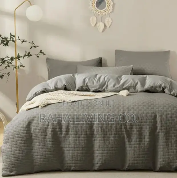 3pc Waffle Duvet Cover Set | Luxury Comfort | 6x6 & 6x7 - 1