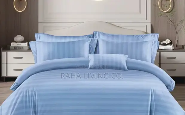 Seti ya Duvet ya Hoteli M stripes | 6x6 6x7 | Pamba 6pc - 1