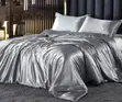 Luxury Mulberry Silk Satin Duvet Cover Set | 6x6, 6x7 | 4 Colours - 2