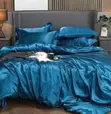 Luxury Mulberry Silk Satin Duvet Cover Set | 6x6, 6x7 | 4 Colours - 4