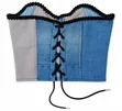 Upcycled Denim Corset - Mpya Kabisa - 2