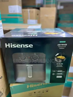 Hisense 8L Air Fryer Nyeusi Digital Touch 900W