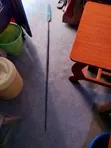 Mkuki wa Maasai - Futi 5.2 Chuma - 1