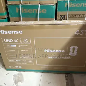 Hisense 43" 4K UHD Frameless Smart TV na Dolby Vision