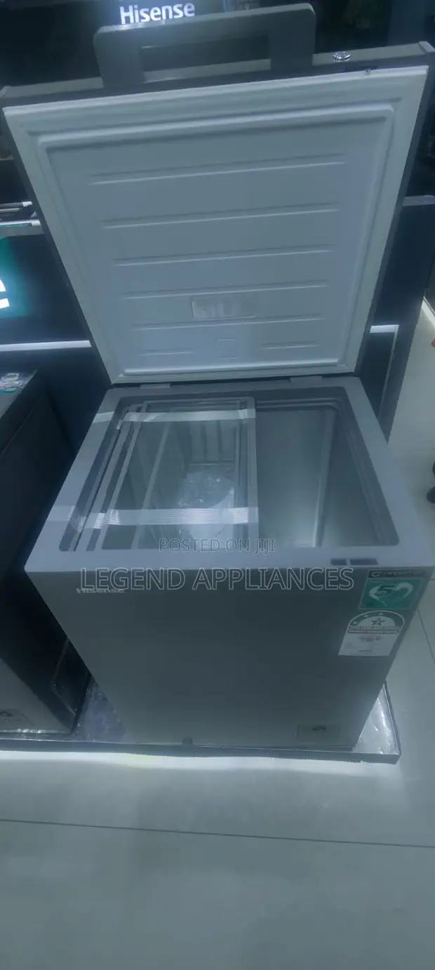 Hisense 144L Grey Chest Freezer - 1