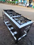 Heavy Duty Stainless Steel Gas Burner - 3