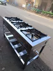 Heavy Duty Stainless Steel Gas Burner - 4