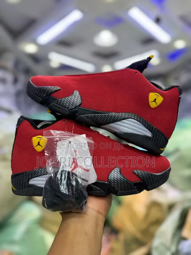 Air Jordan 14 "Ferrari" Sneakers za Ngozi - 1