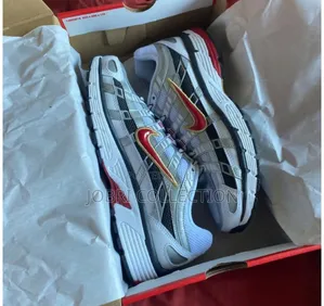 Nike P-6000 "Metallic Silver Red" Sneakers